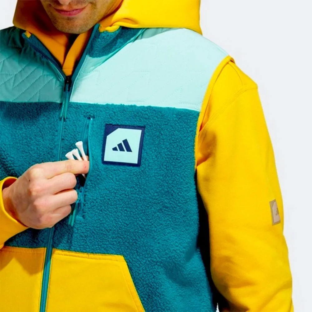 NWT Adidas [M] Adicross ADX Padded Fleece Vest - Picture 3 of 10